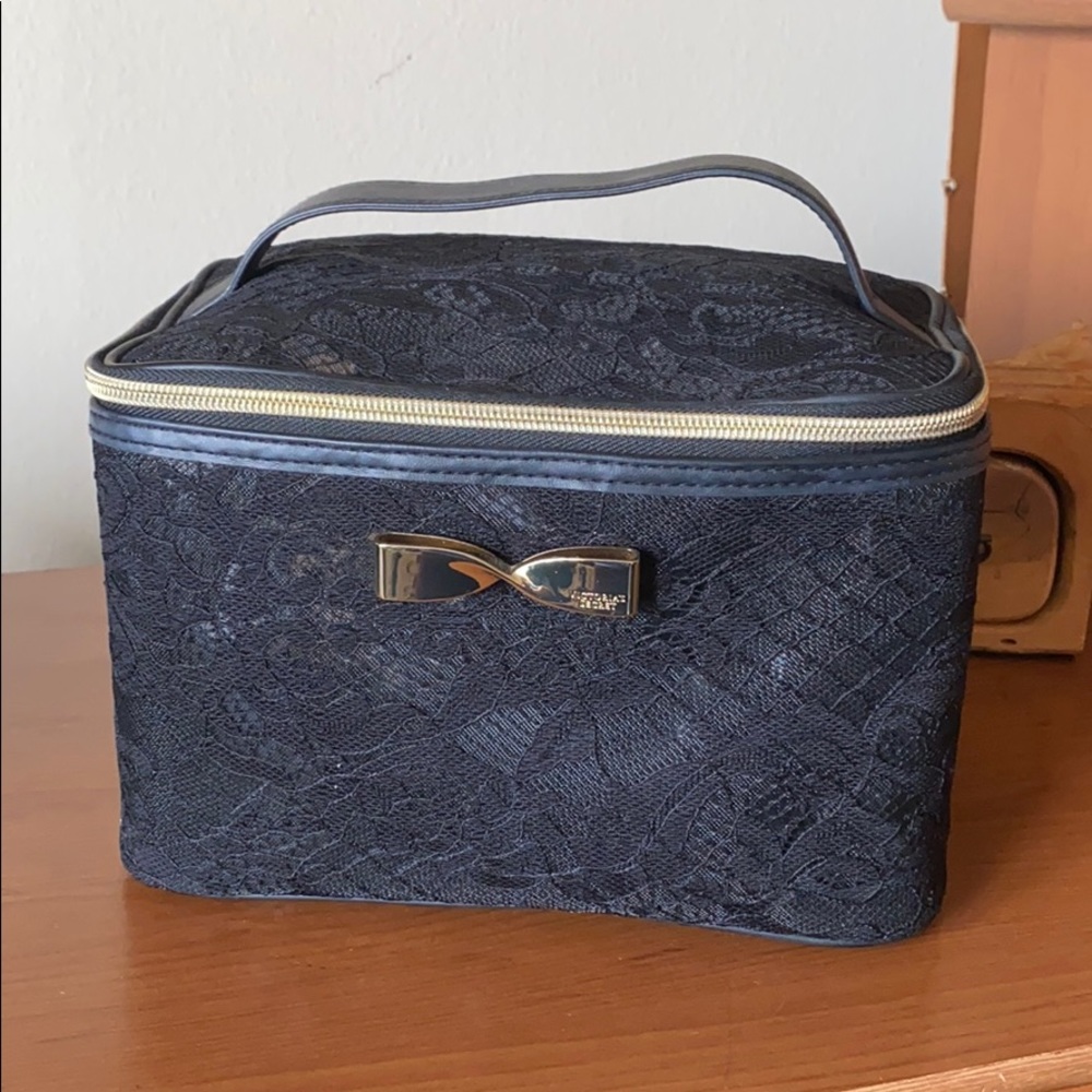 Victoria Secret Train Case Cosmetics Bag